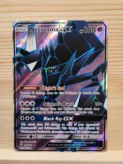 Pokemon Necrozma GX Full Art Holo Card 134/147 Sm-Burning Shadows - Image 1