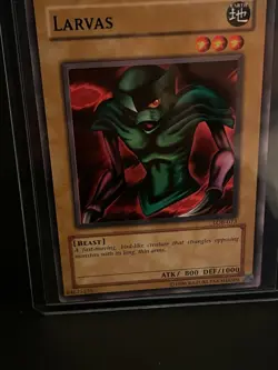 Yu-Gi-Oh! Legend of Blue Eyes Larvas LOB-073 1st Edition BB4 AWH - Image 3