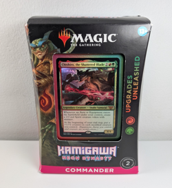 Upgrades Unleashed Commander Deck Neon Dynasty Magic The Gathering New Sealed - Image 1