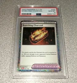 2023 POKEMON CLASSIC CHARIZARD & HO-OH EX DECK #026 SCORCHING CHARCOAL PSA 10 - Image 2