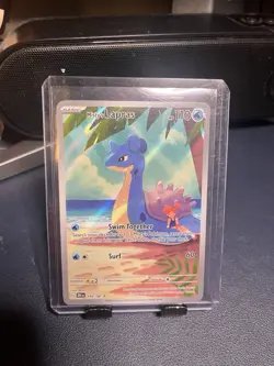 Pokemon TCG Misty's Lapras Destined Rivals 194/182 Illustration Rare - Image 1