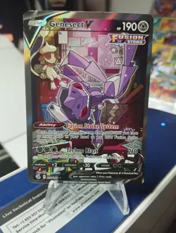 Pokemon TCG Genesect V Fusion Strike 255/264 Alt Art - Image 1