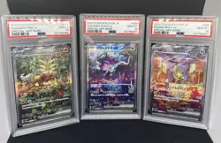 PSA 10 Gouging Fire Walking Wake Raging Bolt ex SAR Set 093-095/071 SV5K Pokemon - Image 1