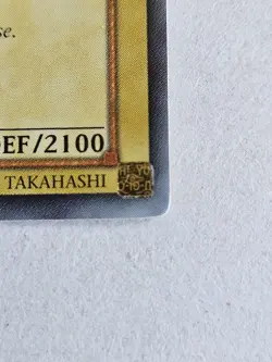 Misprint 1st edition yugioh dark magician sdy-e005, foil shift and double anubis - Image 4