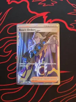 Pokemon Boss's Orders Ghetsis Ultra Rare Full Art Holo 248/193 Sv02 Card - Image 1