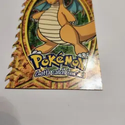 1999 Topps Pokemon the First Movie Dragonite E12 of 12 Die-Cut - Image 3