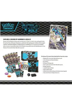 Pokemon TCG Scarlet & Violet: Black Bolt - Elite Trainer Box ETB - SEALED NEW - Image 2