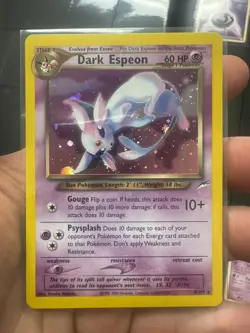 Dark Espeon 4/105 Neo Destiny Holo Rare Unlimited Holofoil Vintage Pokemon TCG - Image 1