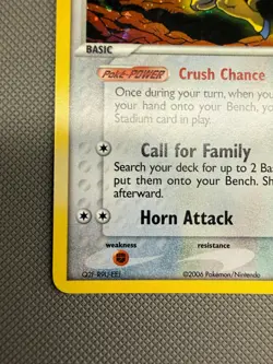 Tauros Holo Rare 12/100 ex Crystal Guardians Pokemon Card - Image 4