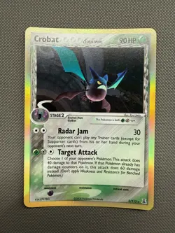 Crobat Delta Species 2/113 Holo Rare ex Delta species Pokemon Card - Image 1