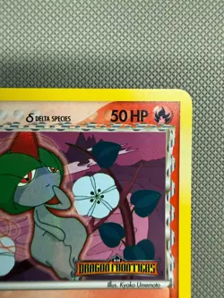 Ralts Delta Species Reverse Holo 61/101 ex Dragon Frontiers Pokemon Card - Image 3