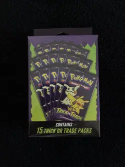 2025 Pokemon TCG TRICK OR TRADE BOOSTER BUNDLE New Sealed Halloween 15 Packs - Image 1