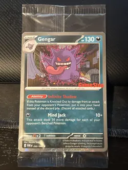 W/ Swirl! See photo Pokemon Gengar GameStop Promo Card 050/088 Exclusive Stamped - Image 1