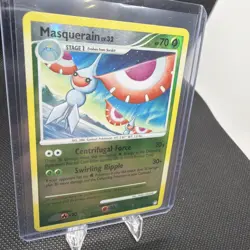 Masquerain Mysterious Treasures Reverse Holo Pokemon TCG 55/123 Diamond & Pearl - Image 4