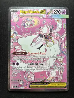 Pokemon: Mega Diancie ex Special Illustration Rare 282/217 Ascended Heroes - Image 1