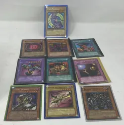 1996 Yu-Gi-Oh Cards Foils Holo W Dark Magician Ltd Ed - Image 2