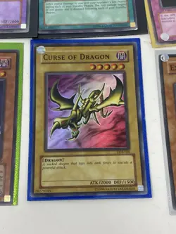 1996 Yu-Gi-Oh Cards Foils Holo W Dark Magician Ltd Ed - Image 4