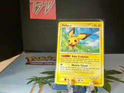 Pokemon Pichu 45/100 Stormfront - MP - Image 1