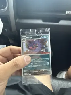 Pokemon GameStop Stamped Exclusive Gengar Promo Sealed 050/088 - Image 1