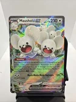 Maushold EX 155/182 Double Rare Holo SV04 Paradox Rift Pokemon TCG - Image 1