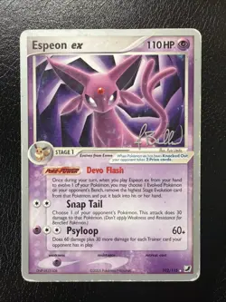 Pokemon Espeon ex - 2006 (Jimmy Ballard) 102/115 World Championship Decks HP - Image 1