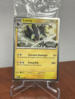 Pokemon Luxray 028/088 Perfect Order Best Buy Stamped Promo Sealed NM Mint - Image 1