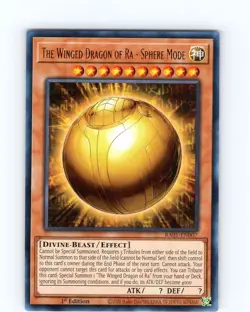 Yu-Gi-Oh The Winged Dragon Of Ra - Sphere Mode RA01-EN007 1st Ed Ultra Rare NM - Image 1