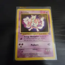 Pokemon TCG Mewtwo Wizards Black Star Promos 3 Regular Promo Promo - Image 1