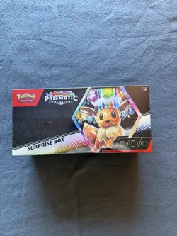 Pokemon Prismatic Evolutions Scarlet and Violet Surprise Box Factory Sealed - Image 1
