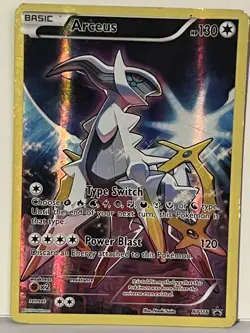 Arceus XY116 Black Star Promos HP/DMG Pokemon Fast Shipping - Image 1