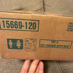 POKEMON MCDONALD'S SEALED CASE (2021) 150 BOOSTER PACKS 25TH ANNIVERSARY TOY 3 - Image 4