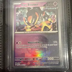 Iron Boulder (Master Ball) - 046/131 - Pokemon Prismatic Evolutions Rare NM - Image 1