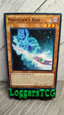 Yu-Gi-Oh! Magician's Rod / LEDD ENA05 1st Edition LP - Image 1