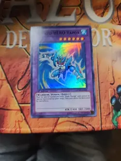 Masked HERO Vapor GENF-EN095 1st Edition Super Rare VLP Yugioh - Image 1
