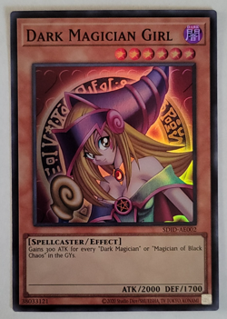 YUGIOH DARK MAGICIAN GIRL SPELLCASTER ASIA ENGLISH EDITION SDID-AE002 SUPER RARE - Image 2
