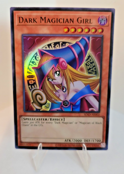 YUGIOH DARK MAGICIAN GIRL SPELLCASTER ASIA ENGLISH EDITION SDID-AE002 SUPER RARE - Image 3