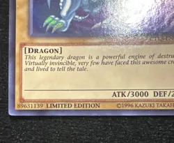 YUGIOH BLUE-EYES WHITE DRAGON CT13-EN008 ULTRA LIMITED ED - Image 5