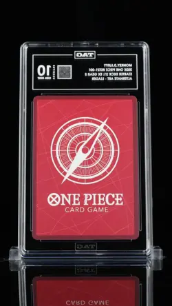 2025 One Piece CCG - Monkey D. Luffy #ST21-001 Holo Leader - TAG 10 GEM MINT Eng - Image 2