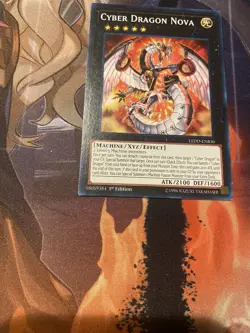 Yu-Gi-Oh! TCG Cyber Dragon Nova Legendary Dragon Decks LEDD-ENB30 1st Edition... - Image 5