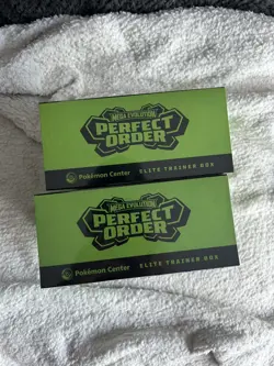Pokemon TCG Perfect Order Pokemon Center Elite Trainer Box ETB New & Sealed x2 - Image 2