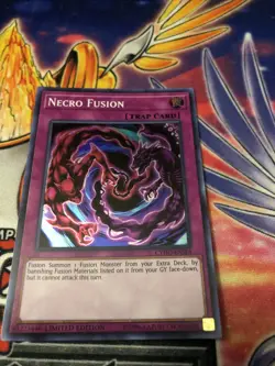 1x Necro Fusion - CYHO-ENSE4 - Super Rare - Limited Edition Lightly Played CYHO - Image 1