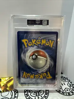 2020 Pokemon Meowth VMAX SWSH005 Jumbo Collab PSA 8 - Image 2