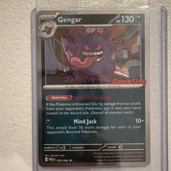 Pokemon GameStop Stamped Exclusive Gengar Promo Sealed 050/088 - Image 1