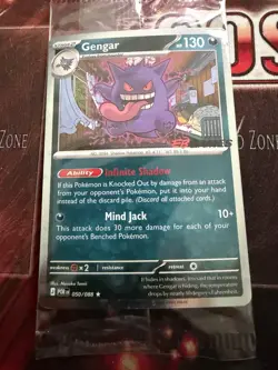 Pokemon Perfect Order Gengar 050/088 EB Games Promo - SEALED - Image 1