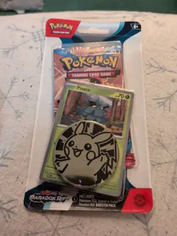 Pokemon TCG: Scarlet & Violet - Paradox Rift Checklane Blister Pack (Pineco) - Image 2
