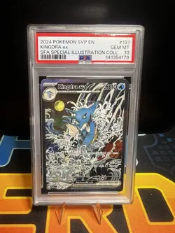 2024 POKEMON SVP EN KINGDRA EX SFA SPECIAL ILLUSTRATION #131 PSA 10 GEM MINT📈 - Image 1