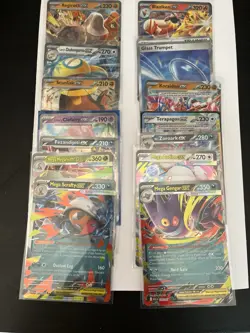 Pokemon TGC Ascended Heroes Ex Bundle x 14 Inc Mega Gender / Scrafty + Bulk - Image 1