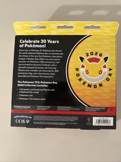Pokemon Day 30th Anniversary Celebration Boxes New Sealed - Image 3