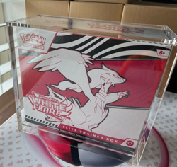 Pokemon White Flare Elite Trainer Box ETB with Acrylic Case - Image 3