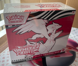 Pokemon White Flare Elite Trainer Box ETB with Acrylic Case - Image 4
